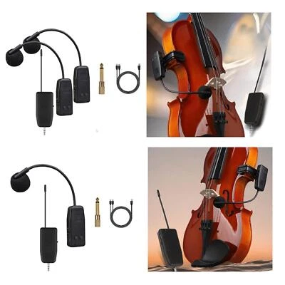 Violin Microphone Trumpet Wireless Instruments Microphone for Band Exercise - Image 1 of 2
