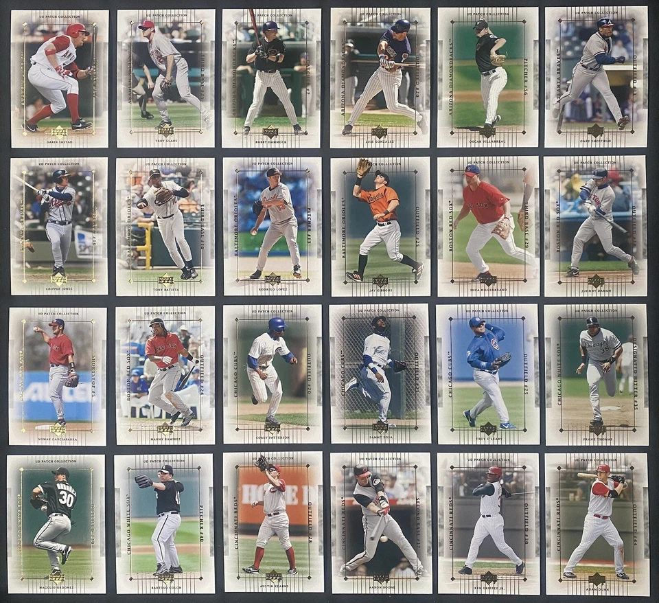 2003 UD Patch Collection - Baseball Cards - Complete Your Set - You U Pick - Image 1 of 1