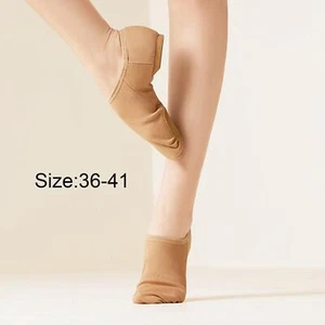 Ballettschuhe, Ballettpantoffeln mit geteilter Sohle, Tanzbekleidung, - Bild 1 von 43