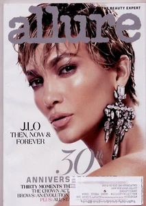 Allure Magazine March 2021 J.LO Jennifer Lopez, the Crown Act, Brows, Tattoos! - Imagen 1 de 1