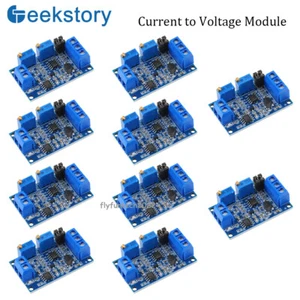 10 PIEZAS Módulo Convertidor de Corriente a Voltaje 0-20mA 4 -20mA a 0-3.3V/5V/0-10V - Imagen 1 de 4
