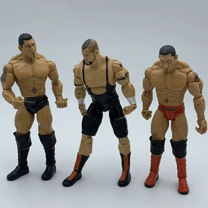 3 WWE JAKKS Mattel Signature Series Action Figuren Wrestler 2007 - Bild 1 von 11