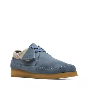 Clarks Originals Weaver uomo pelle scamosciata blu navy 26170095 - Foto 1 di 7