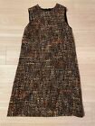 Dolce & Gabbana Tweed Dress 38 Brown From Japan