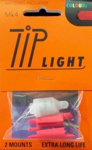 Luz de punta de caña MK4 con batería y montaje de caña de pescar 1 pieza - Imagen 1 de 9