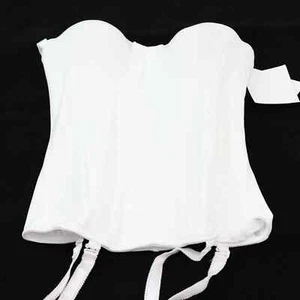 Carnival Women's Invisible Torsolette, White, 32D - Picture 1 of 5