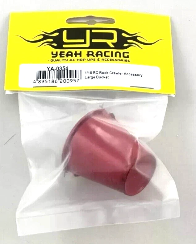 YEAH RACING ACCESSORI RC SECCHIO GRANDE IN METALLO 1/10 PER JEEP   YA-0354 - Immagine 1 di 1
