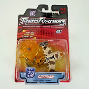 Transformers Robots In Disguise Rid Obsidian Helicopter Hasbro 2002 Sealed - Imagen 1 de 15