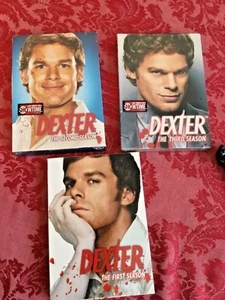 Nip and used dexter dvd lot seasons 1 2 3 lot no reserve movie series - Picture 1 of 5