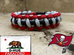 Super Bowl LV Champions Tampa Bay Buccaneers Paracord Bracelet - Picture 1 of 4