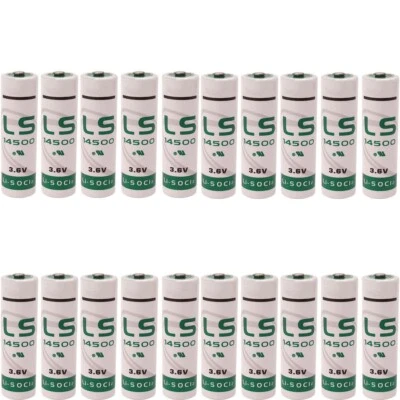 Batería 20 Piezas LS14500 3.6V aa 2600mAh para Batería SAFT LS14500 Foto 1 de 4