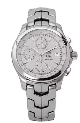 Reloj de lujo TAG Heuer Link CJF2111.BA0576 plateado cronógrafo automático para hombre Foto 1 de 4