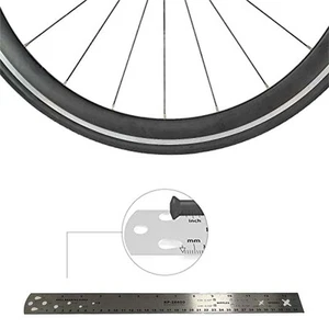 13 Inch Stainless Steel Spoke Measuring Ruler for Accurate Measurements - Picture 1 of 11
