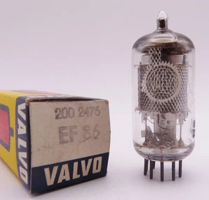 VALVO EF86 mesh plates 8y3 Röhre Neu OVP / New old stock in box tube - Picture 1 of 4