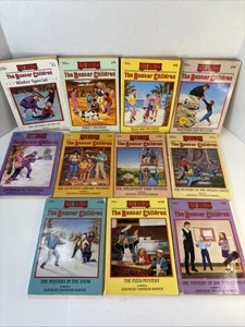 VTG Lot of 11 The Boxcar Children Books. Mixed Lot. See Photos For Titles. - Imagen 1 de 13