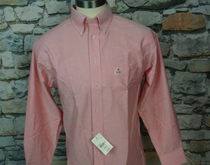 STAFFORD New Mens Shirt Pink Oxford Button Down 16 /32 Easy Care Cotton Blend - Picture 1 of 10