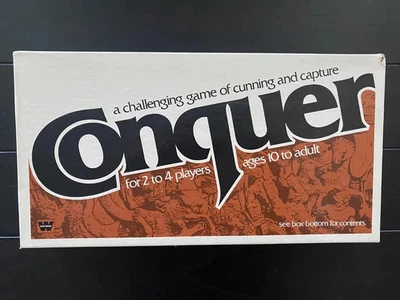 Vintage 1979 Conquer Board Game By Whitman - COMPELTE - Image 1 of 4