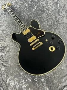 Gibson 1989 Used B.B. King Lucille Ebony 4.52Kg 3F Safe delivery from Japan - Picture 1 of 10