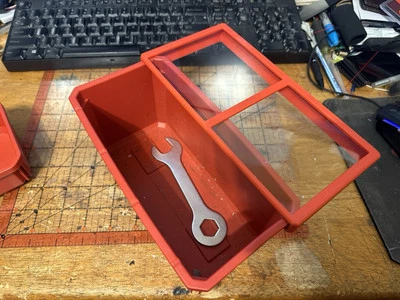 Milwaukee Packout Bin Covers with window - Slide On | Packout Accessories (RED)