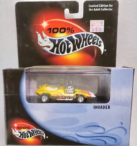 Hot Wheels 100# Caja Negra Gold Invader - Sellado de Fábrica - Como Nuevo - #29693 - Imagen 1 de 3