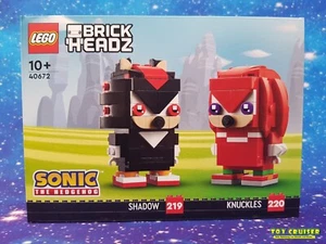 LEGO® BRICKHEADZ | 40672 | SONIC THE HEDGEHOG™ | Shadow & Knuckles | EOL | NEU - Bild 1 von 2