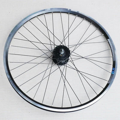 26" Vorderrad ZX 19 Felge Shimano Nabendynamo DH-C3000-3N-NT DT Speiche - Bild 1 von 4