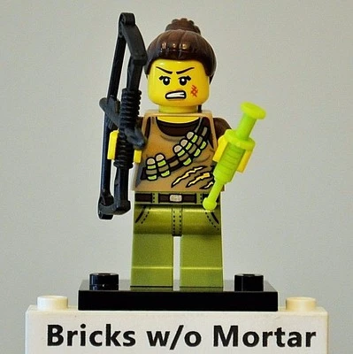 Nuevo Genuino LEGO Dino Tracker Minifigura con Arco Flecha y Jeringa Serie 12 71007 Foto 1 de 4