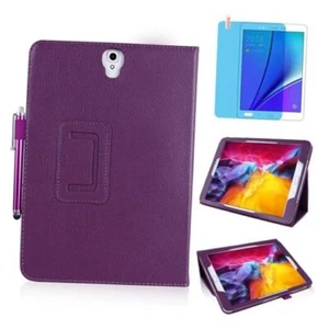 Slim Leather Case for Samsung Galaxy Tab S3 9.7 Inch 2017 (SM-T820 T825 T827), - Picture 1 of 7