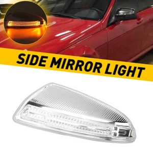 LEFT TURN SIDE SIGNAL MIRROR LAMP Fit MERCEDES BENZ C250 C300 C350 C63 AMG - Picture 1 of 14