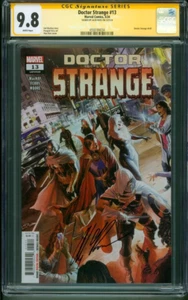 Doctor Strange 13 CGC SS 9.8 Alex Ross Taskmaster Black Cat 5/24 MCU - Picture 1 of 5