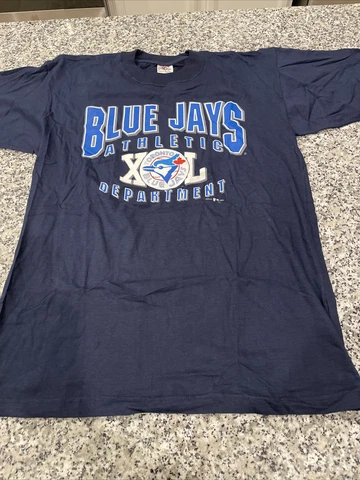 Vintage 1996 Toronto Blue Jays Athletic Dept Graphics T-Shirt M Cover