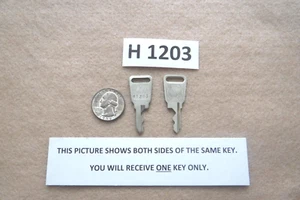 Honda NOS ignition key pre-cut # H 1203 H1203 for 1960's '70's Hondas Z50 CT70 + - Bild 1 von 1