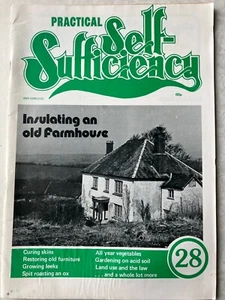 SELF SUFFICIENCY MAGAZINE 28 - CURING SKINS - LEEK - SPIT ROAST OX - ACID SOIL - Picture 1 of 1