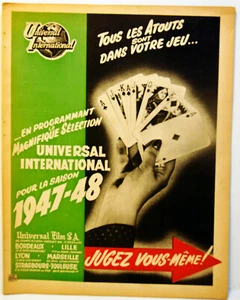 Saison 1947 / 48 - UNIVERSAL INTERNATIONAL - Edition luxe - 8 pages Cartoline - Picture 1 of 3