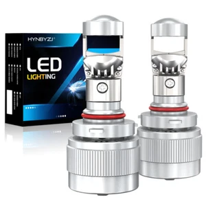 H4 H7 H11 9005 9006 Mini Bi-LED Projector Lens 200W Hi/Lo Beam Headlight LHD RHD - Picture 1 of 14