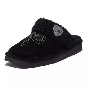 AR2829 Ariat Jackie Damen-Slipper mit eckiger Zehenpartie – schwarz NEU - Bild 1 von 7