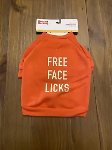 Boots & Barkley™ Free Face Licks Lightweight Dog Sweatshirt - (XS, S, M, XL) NWT - Picture 1 of 6