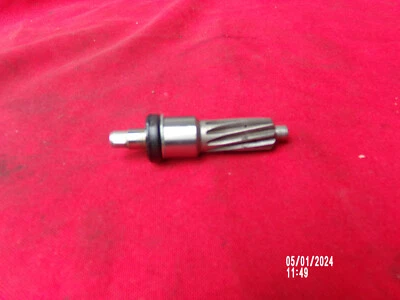 YAMAHA DT50 TACHOMETER DRIVEN GEAR 1988 DT50U 3BK OEM NICE - Imagem 1 de 2