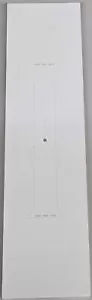 Original Apple Watch Band Sportband (45 mm) weiß M/L (passt 160 mm–210 mm Handgelenke) - Bild 1 von 4