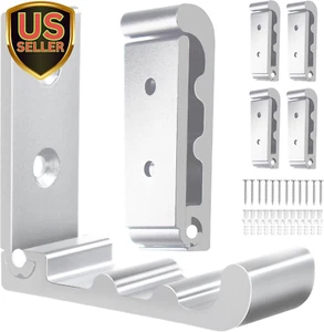 6 Pack Folding Wall Hooks, Heavy Duty Space-Saving Foldable Design Wall Mount... - Picture 1 of 12