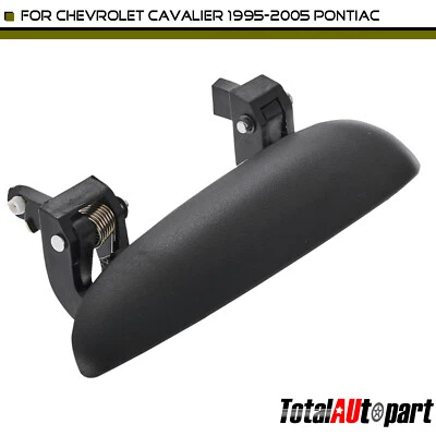 Manija de puerta exterior negra para conductor trasero Chevrolet Cavalier Pontiac Sunfire Foto 1 de 4