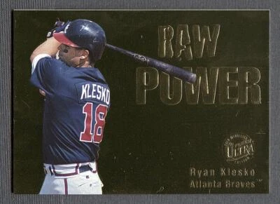 1996 Ultra Gold Medallion #597 Ryan Klesko - Image 1 of 2