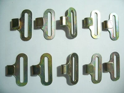 10 GANCIO INIZIALE AVVOLGIBILI GANCI RICAMBIO TAPPARELLE ACCIAIO PROD.ITALIA - Immagine 1 di 3