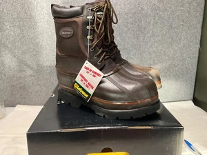 NOS LACROSSE BRAUN 10" POLAR EXTREME STIEFEL 887020 BEWERTET MIT 20 * F bis -100 * F - Bild 1 von 8