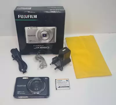 Fujifilm Finepix JX660 16MP Digital Camera Boxed With Accessories - Image 1 of 4