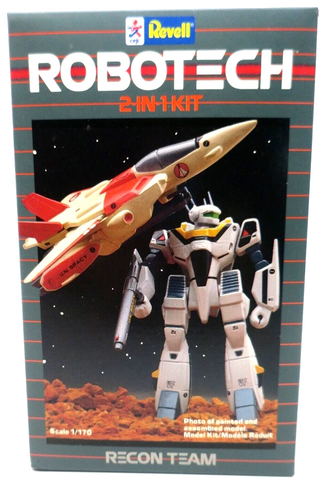 Revell 1/170 Robotech 2 in 1 Kit Recon Team Model Kit 1135 - Image 1 of 4