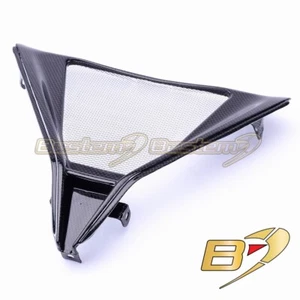 MV Agusta F3 675 800 Radiator Cover V Panel Vent Lower Spoiler 100% Carbon Fiber - Picture 1 of 4