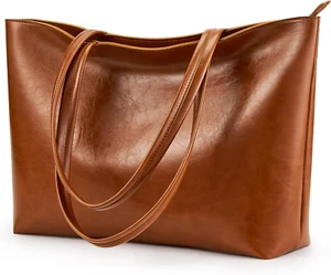 Handtasche Damen Groß Shopper Tasche Damen PU Leder Tote Bag Wasserdichte,KALIDI - Bild 1 von 5