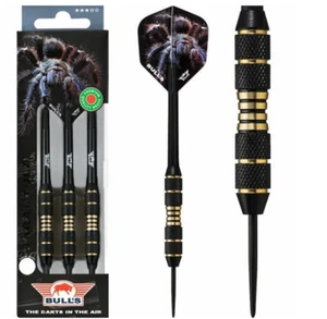 Bulls Tarantula Darts Set Steel Tip 20g 22g 24g Gramm Messing Twin Rändel - Bild 1 von 1