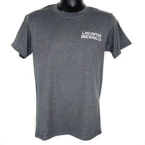 Lagunitas Brewing Co. T-Shirt Men's Small Gray IPA Hanes Beefy-T - Picture 1 of 12